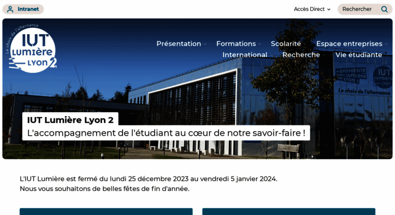 iut lyon 2 intranet