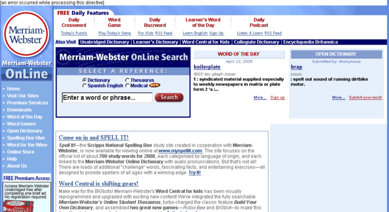 Access Jaguar Eb Com Merriam Webster Online