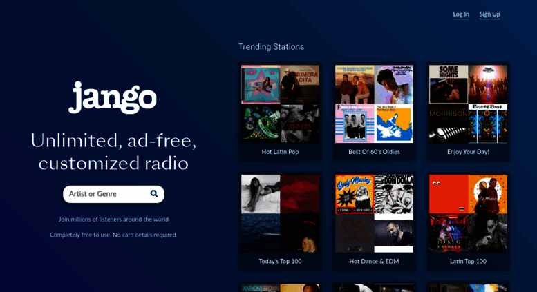 Online Jango Free Music