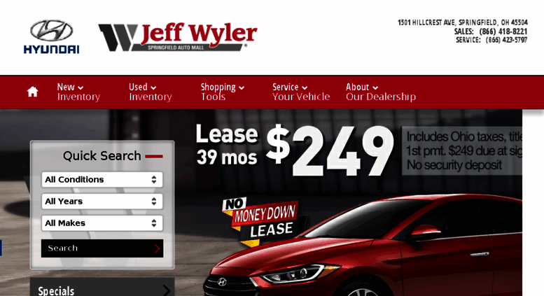 Jeff Wyler Springfield >> Access Jeffwylerspringfieldhyundai Calls Net Near Dayton Jeff Wyler Springfield >> Access Jeffwylerspringfieldhyundai Calls Net Near Dayton