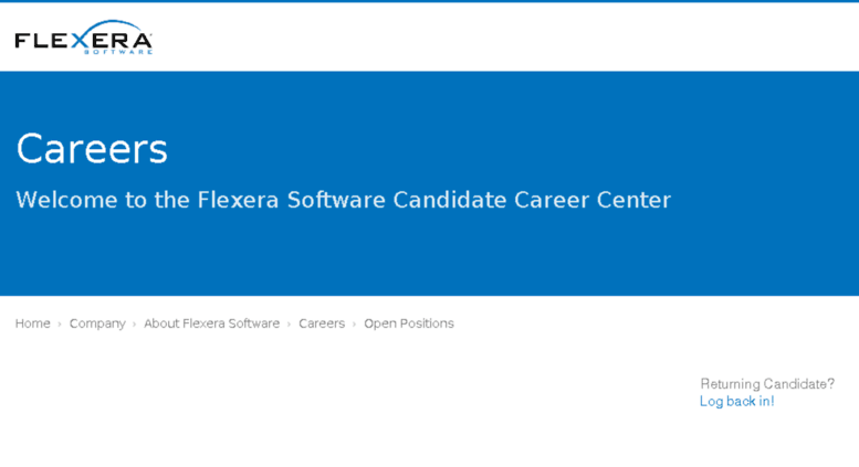 Access Jobs Flexera Icims Com Why Work Here Market Leadership