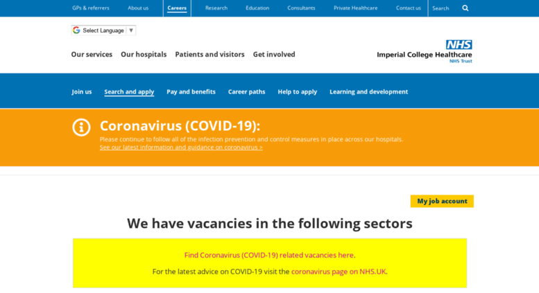 access-jobs-imperial-nhs-uk-job-vacancy-search-which-health-sector