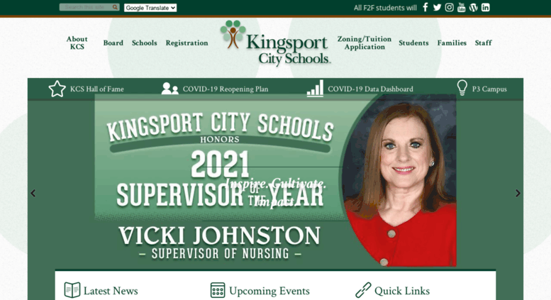 Access k12k.com. Kingsport City Schools