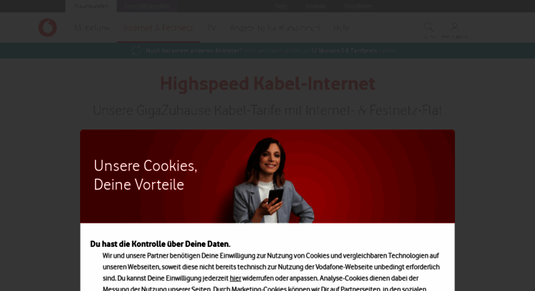 Access Kabel Deutschland De Gunstige Kabel Internet Und Telefon