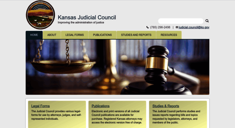 Access kansasjudicialcouncil.org. Kansas Judicial Council | Kansas ...