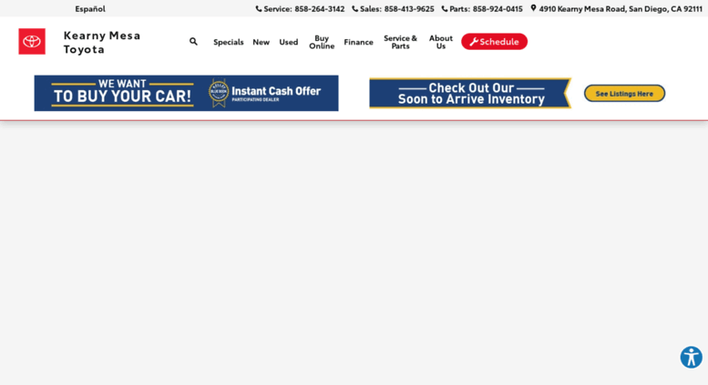 Kearny Mesa Toyota >> Access Kearnymesatoyota Com Kearny Mesa Toyota New Toyota Kearny Mesa Toyota >> Access Kearnymesatoyota Com Kearny Mesa Toyota New Toyota
