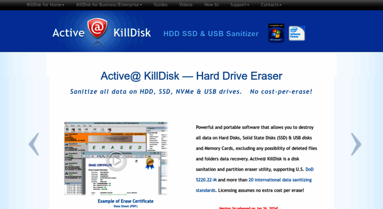 killdisk bootable usb download