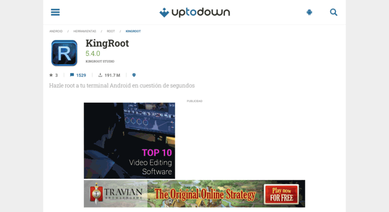Access Kingroot Uptodown Com Kingroot 5 3 7 Para Android Descargar