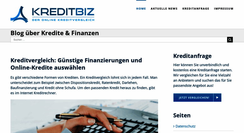 Access Kredit Biz Online Kredit Vergleich Kredit Biz