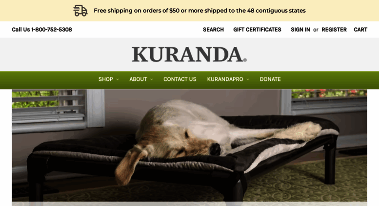 Kuranda Dog Bed Size Chart