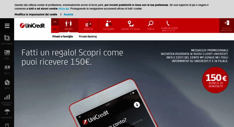 Access Landingunicreditit Unicredit Conti Correnti