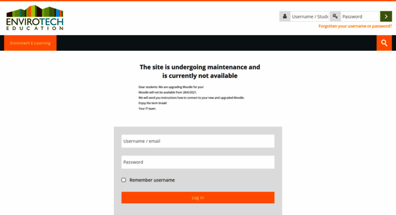 Access learn.envirotech.edu.au. Envirotech E-Learning: Log ...