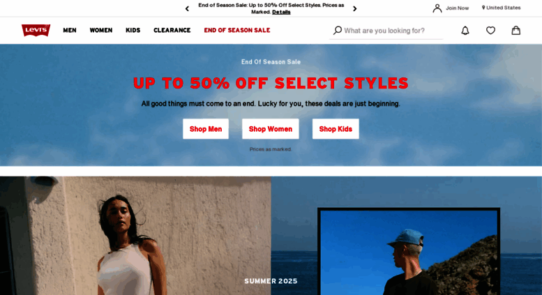 levi's official site