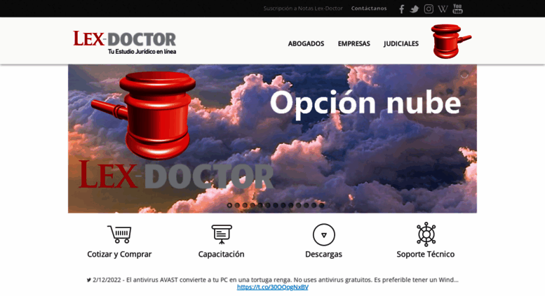 Access Lex-doctor.com. Lex-Doctor 10 - LEX-DOCTOR, Gestion Juridica ...