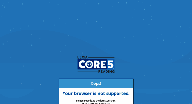 Access lexiacore5.com. Lexia Core5 Reading - Login and 