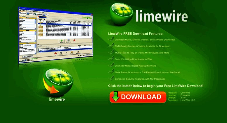 limewire mp3 download