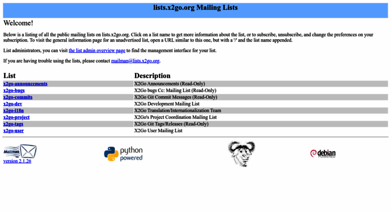 Gay mailing list