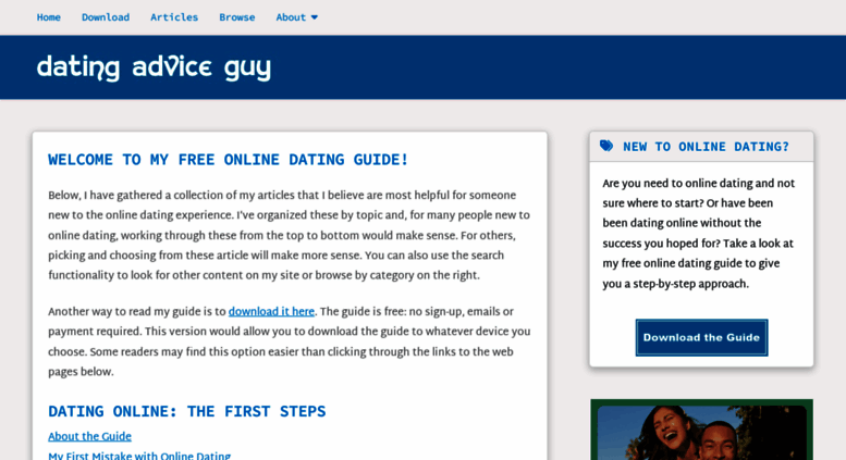 Den gratis online dating guide