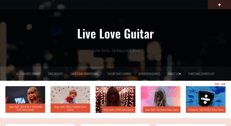 Access Liveloveguitarcom Live Love Guitar Guitar Chords