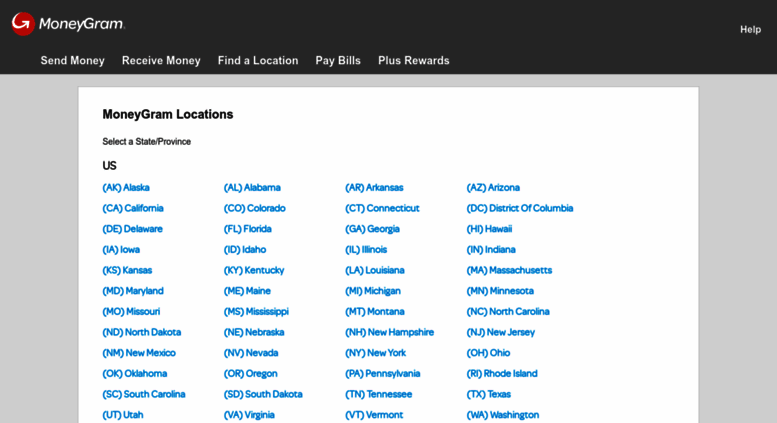 Access Locations Moneygram Com Moneygram Locations Money Transfer - locations moneygram com screenshot