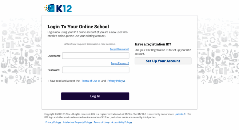 Access Login learn k12 Loading 