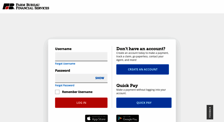 Access Login.fbfs.com. Login | Farm Bureau Financial Services