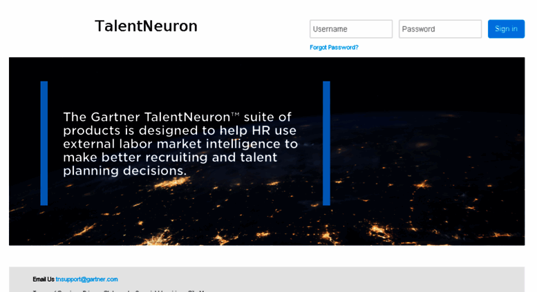 Access Gartner TalentNeuron LogIn