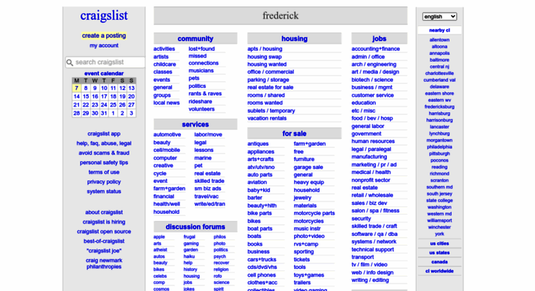 Access Losangeles Craiglist Org Craigslist Los Angeles Jobs