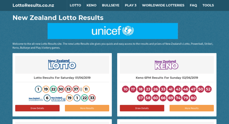 lotto bullseye results