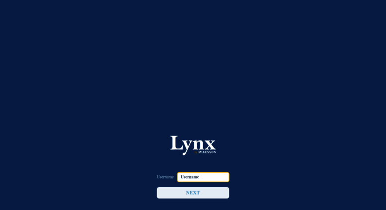 Access Lynxmobile mckesson Lynx Login