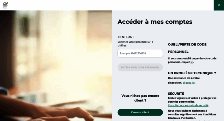 Www Ca Cmds Fr Acceder A Mes Comptes