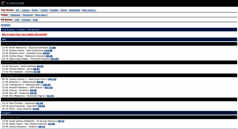 Access M flashscore au Livescore Mobile Live Scores At 