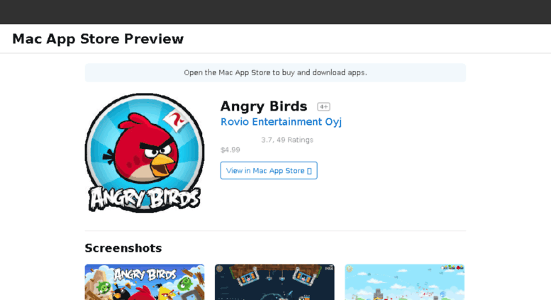 angry birds for mac desktop
