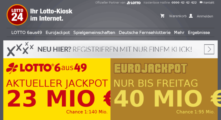 Access Maintenance Lotto24 De Lotto24 Ihr Lotto Kiosk Im Internet