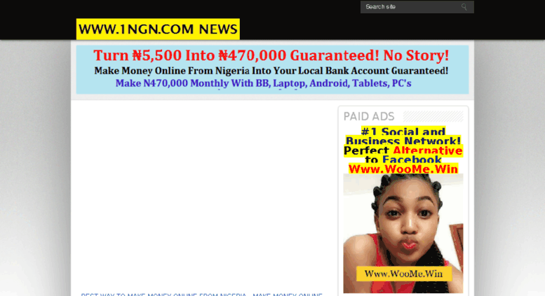 Access Makemoneyonlinenigeria Earnrealpay Org Make Money - 