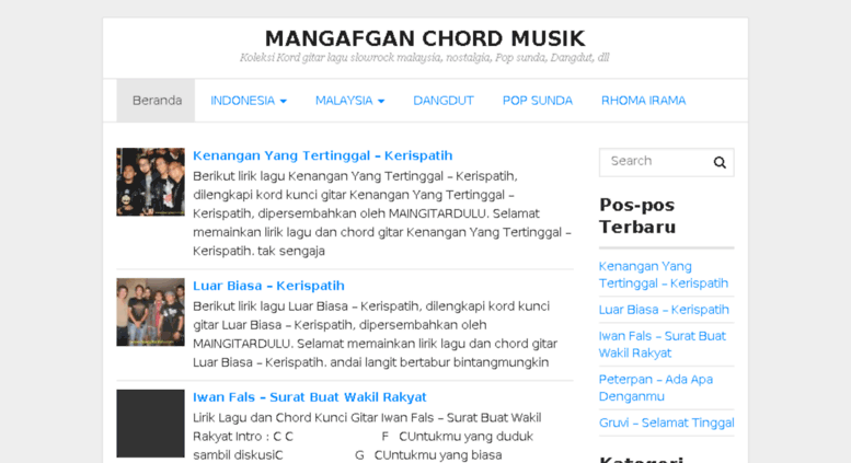 Malaysia chord gitar 7 Chord