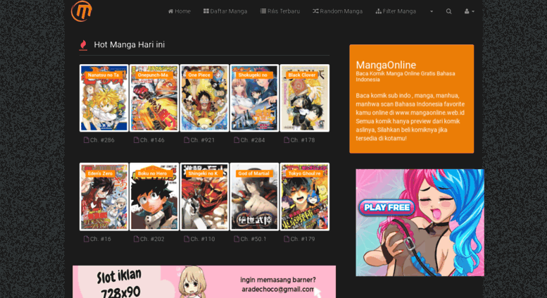 Access Mangaonline Web Id Mangaonline Web Id Baca Komik Manga Online Bahasa Indonesia Home