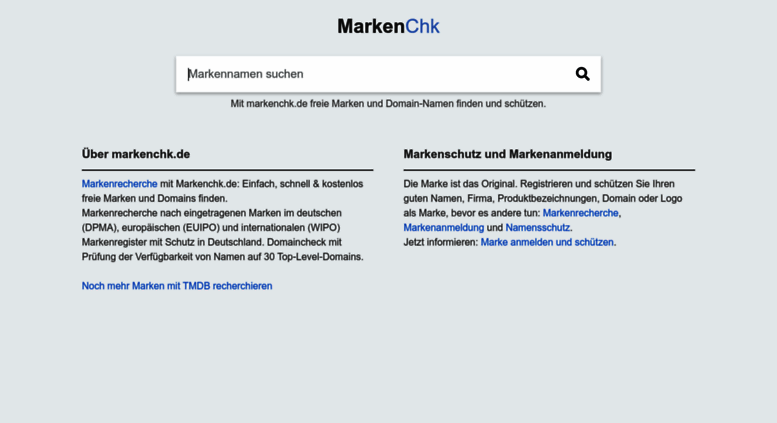 Euipo markenrecherche