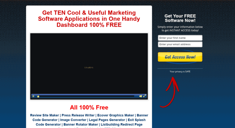 Access Marketerstoolbelt Com Internet Marketer S Toolbelt All