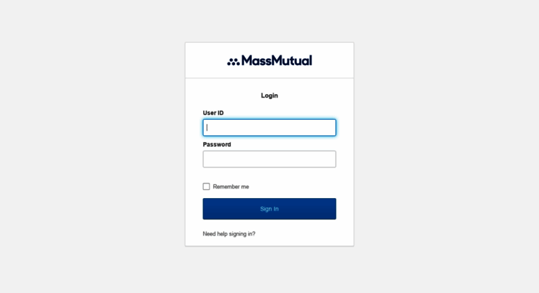 Access Massmutual okta MassMutual Financial Group Sign In