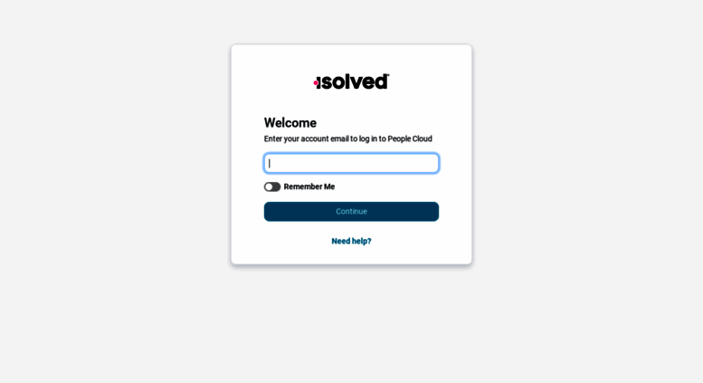 Access masspay.myisolved.com. isolved People Cloud