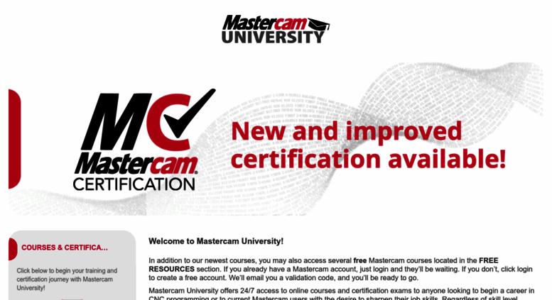 mastercam university