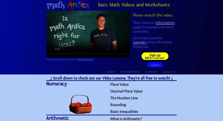 access-mathantics-math-antics-basic-math-videos-and-worksheets