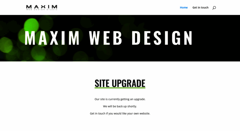 Access Maximwebdesign Com Au Maxim Web Design Studio Affordable Images, Photos, Reviews