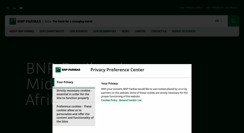 Access Mea Bnpparibas Com Bnp Paribas Middle East Africa The