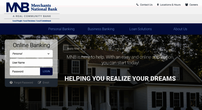 Access Merchantsnat Com Merchants National Bank Hillsboro Oh