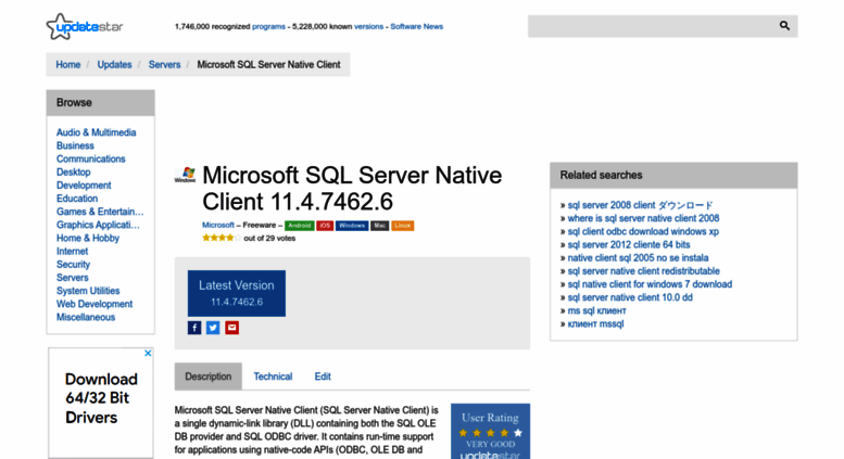 microsoft sql server native client 10 download