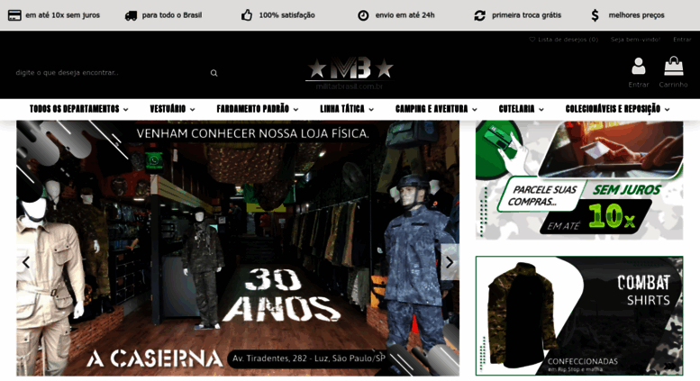 loja de roupas camufladas no brás