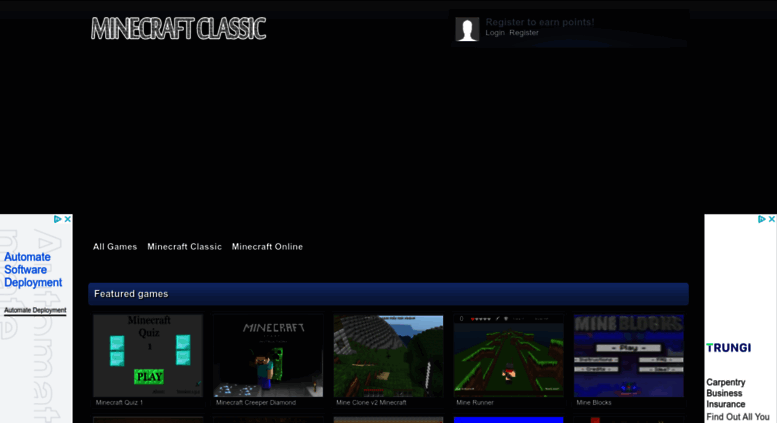 Access Minecraftclassic Org Play Minecraft Classic Online