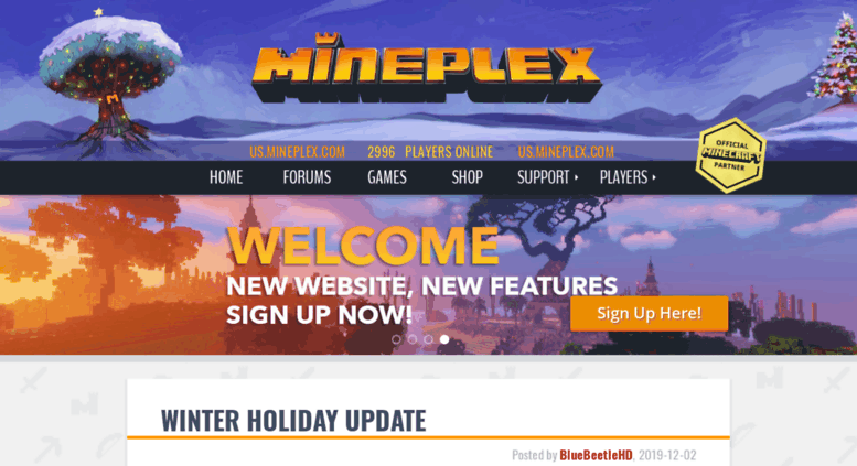 Access Mineplex Eu Home Mineplex